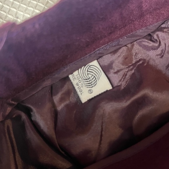 Vintage Requirements 100% Wool Skirt Sz 14 - Picture 4 of 10